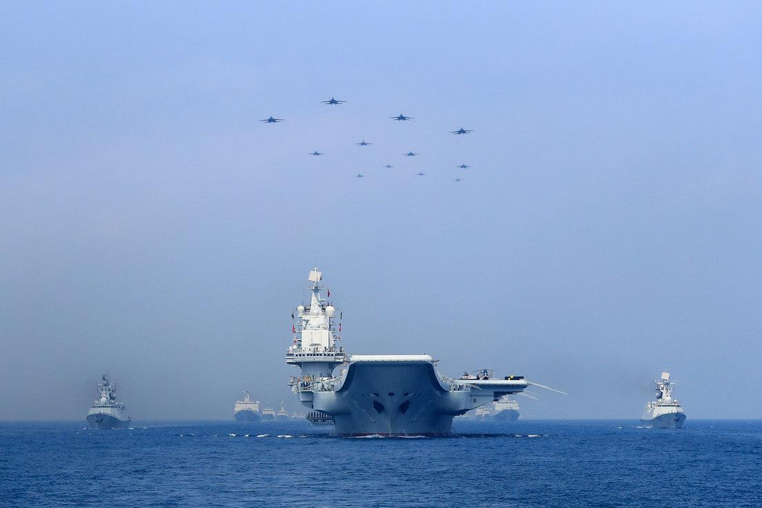 中国海军海上阅兵，展示力量与荣耀的图片，中国海军海上阅兵，力量与荣耀的壮丽画卷