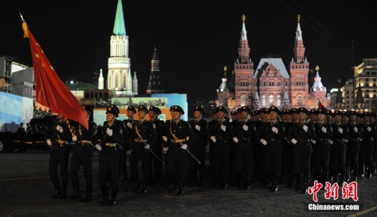 中国参加红场阅兵,展示力量与友谊,中国红场阅兵,力量与友谊的展示