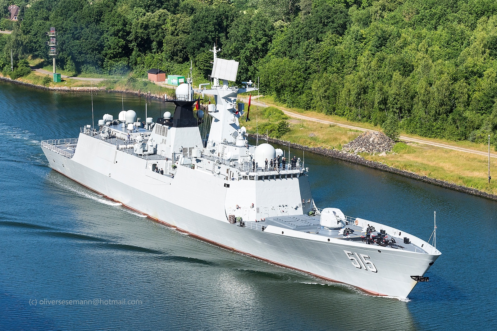 海军054A型导弹护卫舰522舰，中国海军力量的骄傲，海军力量骄傲，中国海军054A型导弹护卫舰522舰风采展示