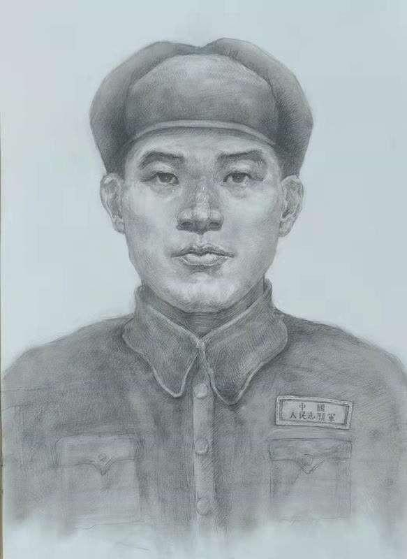 纪念抗美援朝七十周年素描，英勇无畏，永载史册，抗美援朝七十周年英勇素描，无畏精神，永载史册的壮丽篇章