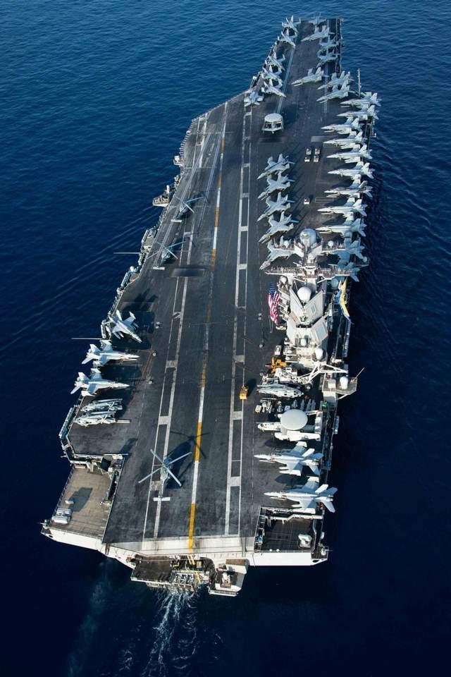 福特号航空母舰抵达地中海，地区安全格局的新篇章，福特号航空母舰抵达地中海，开启地区安全格局新篇章