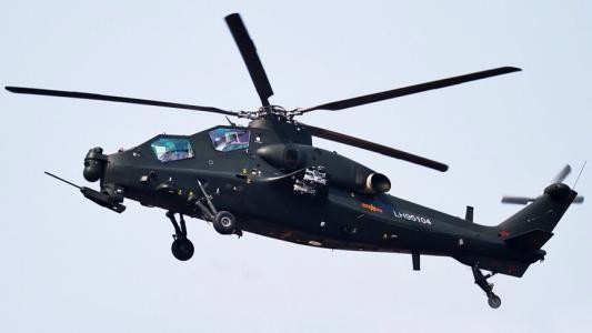 武直-10直升机高清图片赏析，武直-10直升机高清图片展示