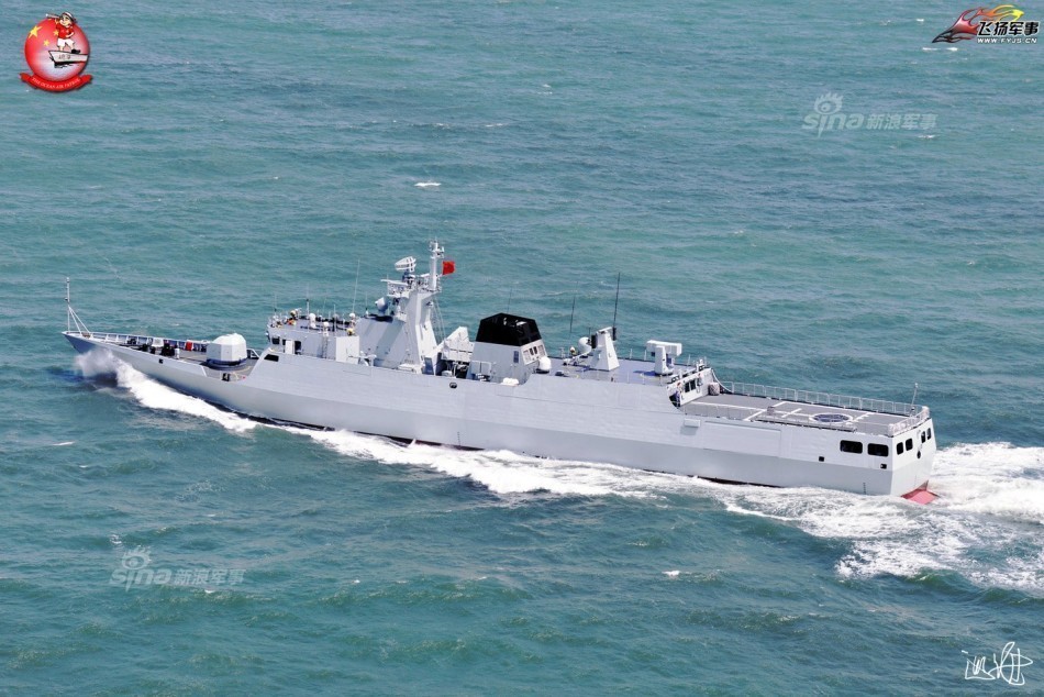 中国056型护卫舰，深V长桥楼船行的卓越表现，中国056型护卫舰，深V长桥楼船行的杰出表现