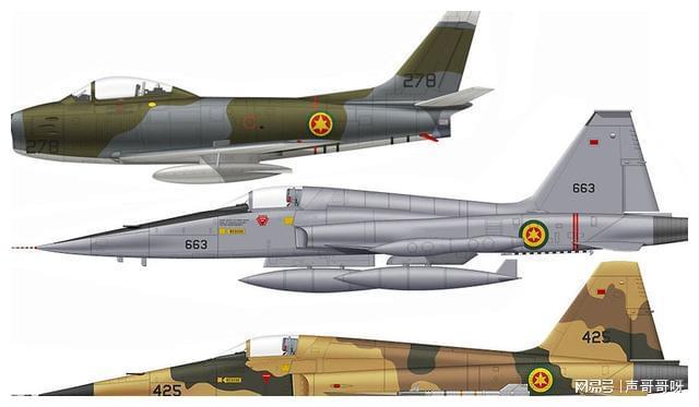 F-5战斗机与米格-21，冷战时期的空中对决，冷战时期的空中对决，F-5战斗机与米格-21的对决