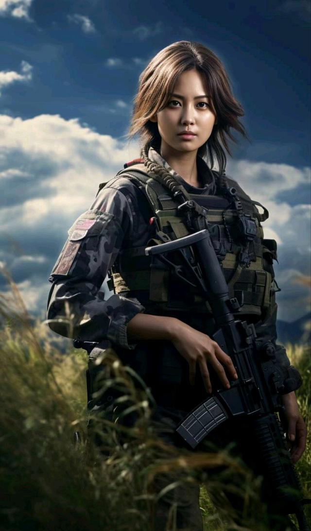 高清女兵壁纸竖屏的魅力与影响，高清女兵壁纸竖屏的魅力及影响力探讨