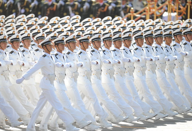 盛大海军仪式庆祝中国海军辉煌历程——2019年4月23日的荣耀时刻，中国海军辉煌历程的荣耀时刻，盛大庆祝仪式在盛大海军仪式上展开