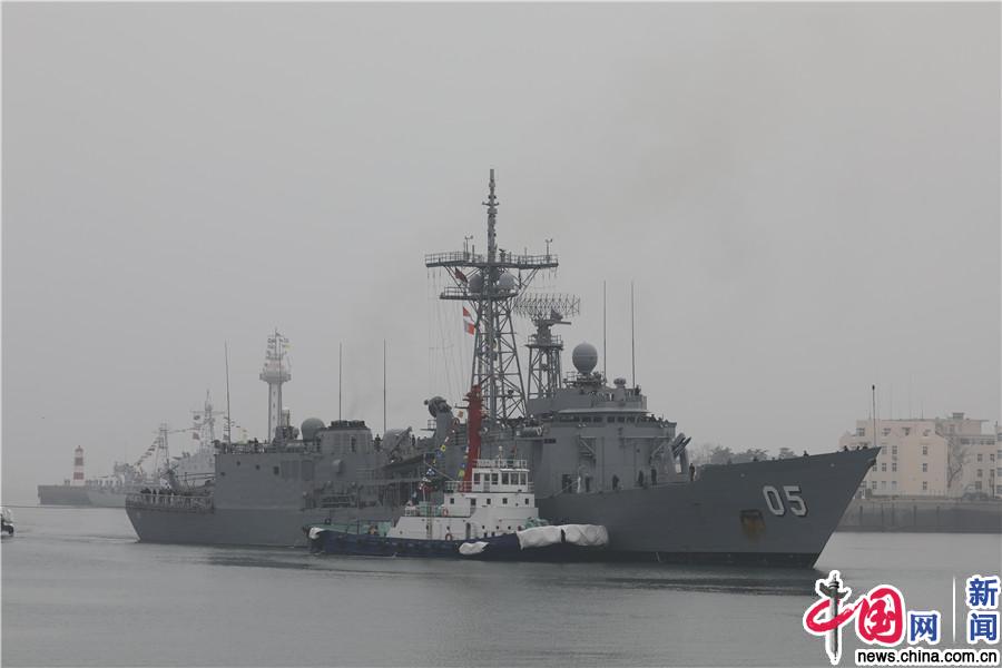 人民海军70周年庆典，国外军舰见证全球海军力量瞩目中国，人民海军70周年庆典，国外军舰齐聚，全球海军力量见证中国海军崛起