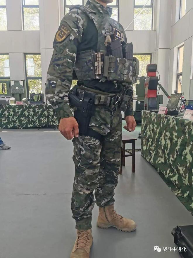 武警虎斑迷彩的魅力与力量，武警虎斑迷彩，魅力与力量的展现