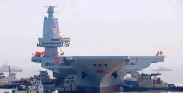 中国海军新里程碑，003型航母下水仪式纪实，中国海军新里程碑，003型航母下水仪式纪实报道