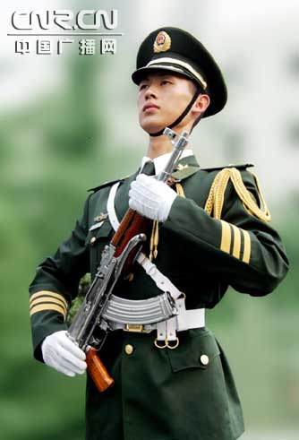 武警礼服军装照图片，展现荣耀与责任，武警礼服军装照，荣耀与责任的展现