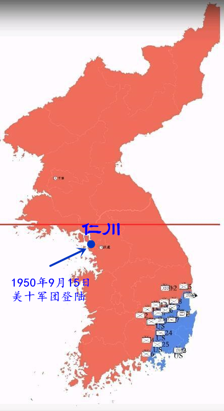 仁川登陆后朝鲜军情况探析，仁川登陆后朝鲜军态势探析