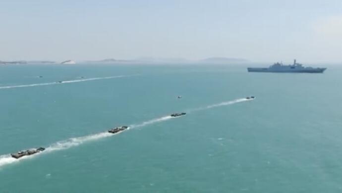 央视发布登岛演练视频，展现国家军事力量的坚定决心与强大实力，央视发布登岛演练视频，彰显国家军事力量决心与实力