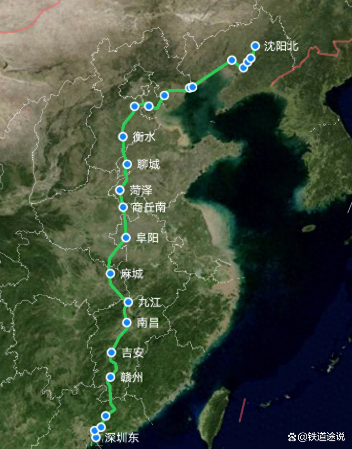 直186列车经过的那些地方，直186列车途经站点概览