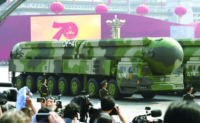 中国造出东风-61，突破科技极限，展现大国实力，中国突破科技极限，东风-61展现大国实力