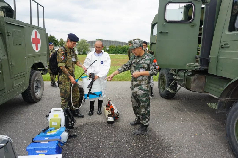 中德卫勤实兵联演2019，石家庄卫生士官的视角，石家庄卫生士官眼中的中德卫勤实兵联演2019