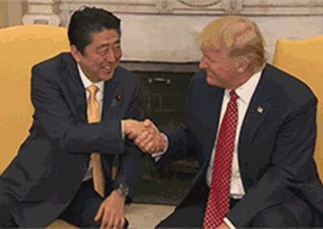 安倍小跑，领袖风采与独特步伐的象征，安倍小跑，领袖风采的独特步伐展现