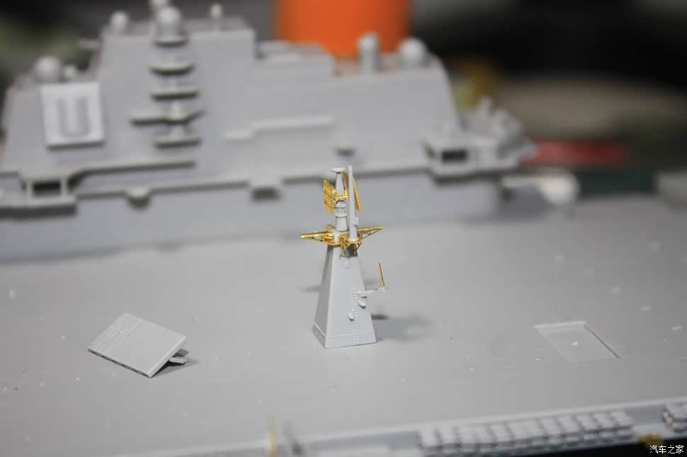 航空母舰模型场景制作，再现海洋霸主的雄伟风采，制作航空母舰模型场景，展现海洋霸主雄伟风采