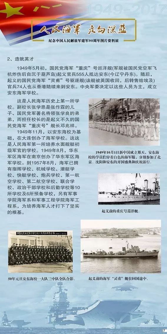 人民海军的发展历史，波澜壮阔的航迹与不断前行的步伐，人民海军的壮丽航迹，波澜壮阔的发展历史与不断前行的步伐