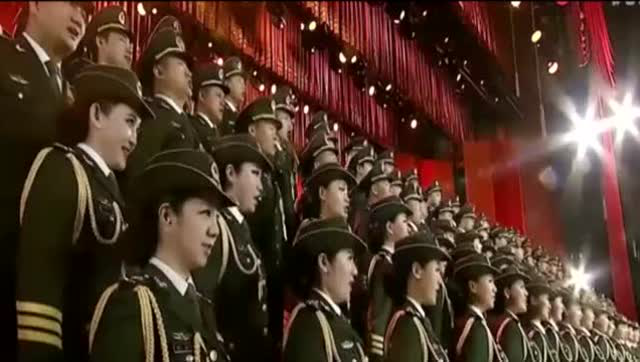 中国人民解放军军歌舞蹈视频，荣耀与力量的展现，中国人民解放军军歌舞蹈，荣耀与力量的辉煌展现