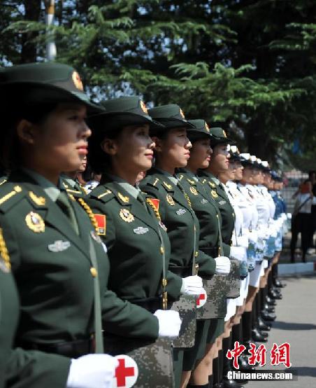 白求恩医疗方队标志，象征无私奉献与卓越医疗的典范，白求恩医疗方队标志，无私奉献与卓越医疗的象征典范