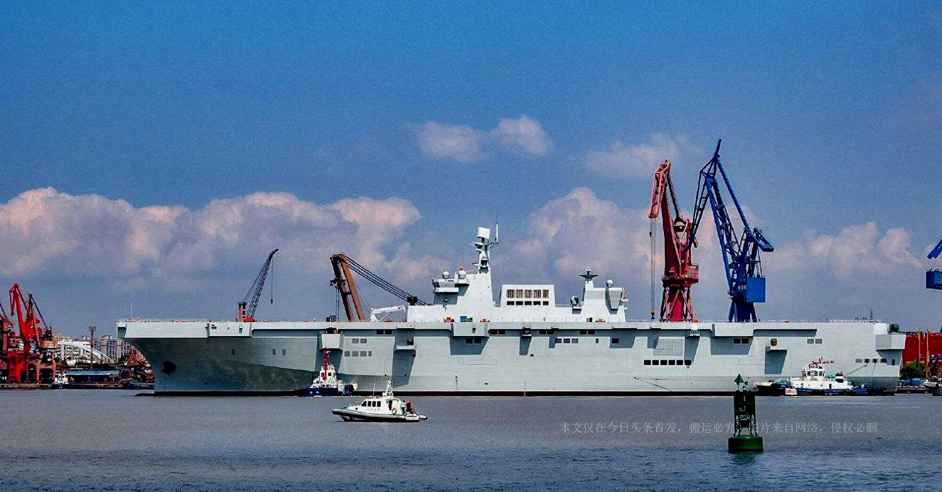 揭秘，中国海军新一代战舰——076两栖攻击舰的排水量解析，中国海军新一代战舰揭秘，076两栖攻击舰排水量深度解析