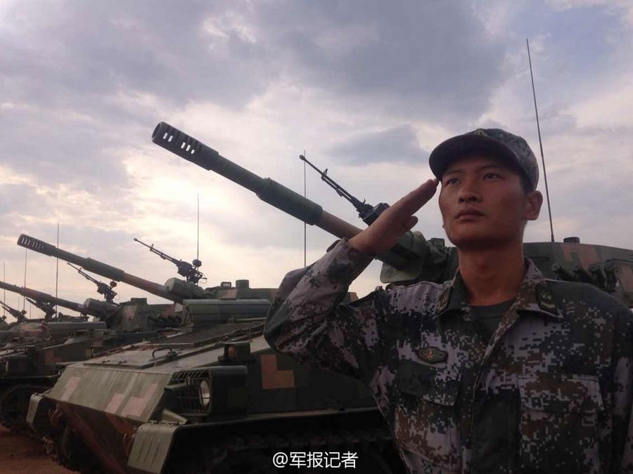 和平使命2014，坦克的角色与力量展现，和平使命2014，坦克的角色与力量展现风采