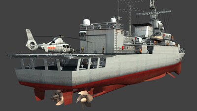 揭秘中国海军的利剑,540导弹护卫舰,揭秘,中国海军的利剑——540导弹护卫舰的力量展示