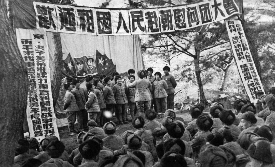 中国人民志愿军抗美援朝出国作战，英勇无畏，彰显民族大义，中国人民志愿军抗美援朝，英勇无畏，彰显民族大义精神