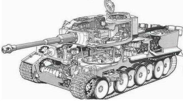 画一辆虎式坦克,从想象到画布上的壮丽战争机器,从想象到画布,虎式坦克的壮丽战争机器画卷