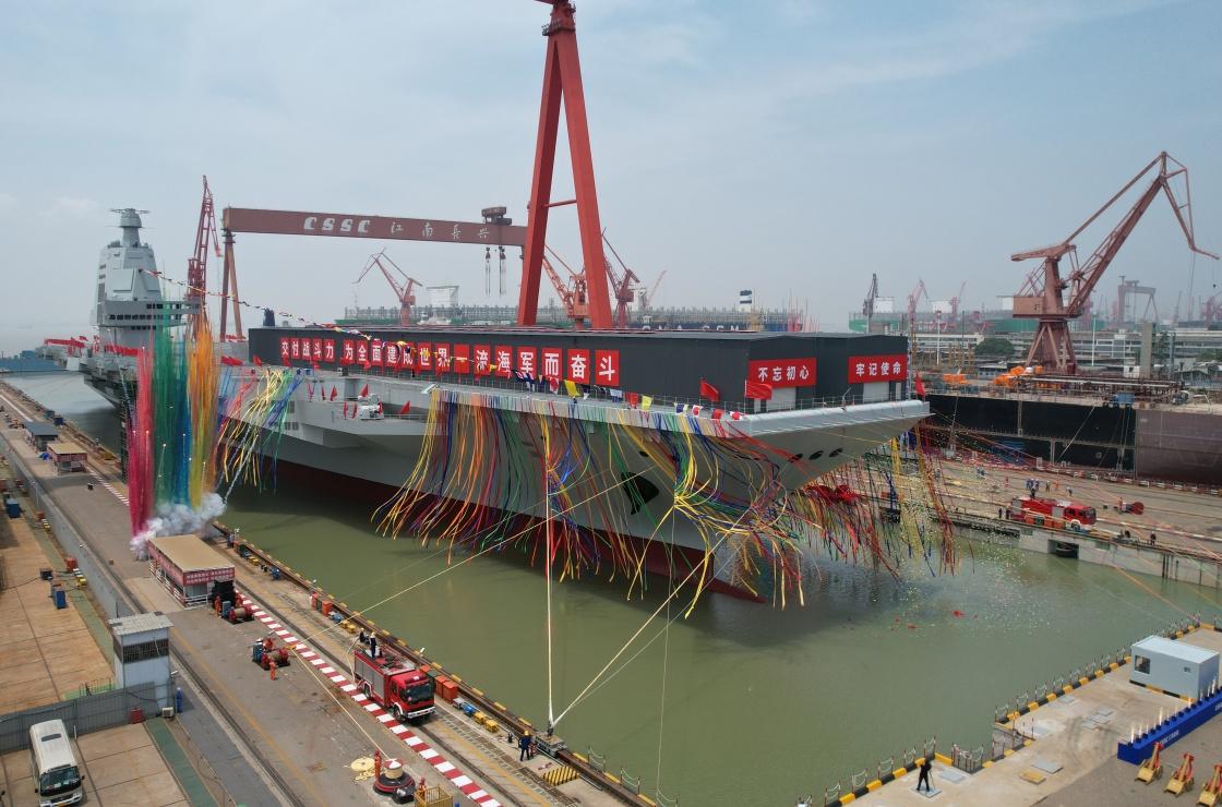 中国第三艘航母的舷号，走向海洋强国的坚定步伐，中国坚定走向海洋强国，第三艘航母舷号揭晓