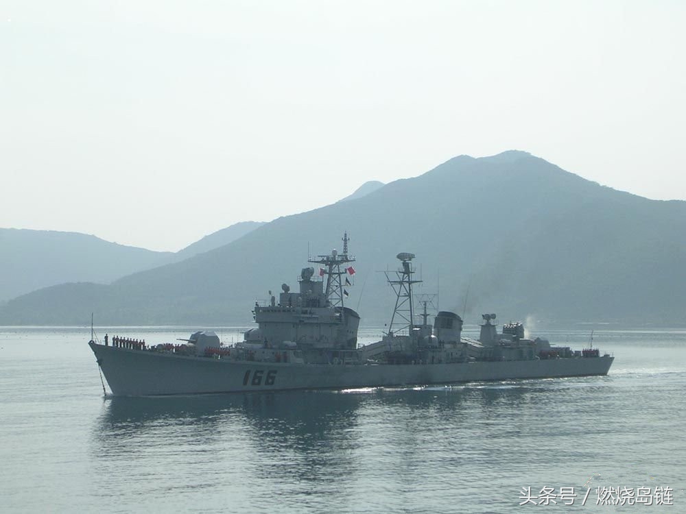 揭秘中国海军的骄傲——166号驱逐舰简介，中国海军的璀璨明珠，揭秘166号驱逐舰的神秘面纱