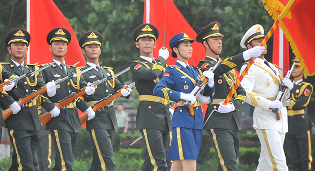 中国部队陆海空三军仪仗队视频,展现国家力量与荣耀,中国陆海空三军仪仗队视频,展现国家力量与荣耀,彰显大国风采