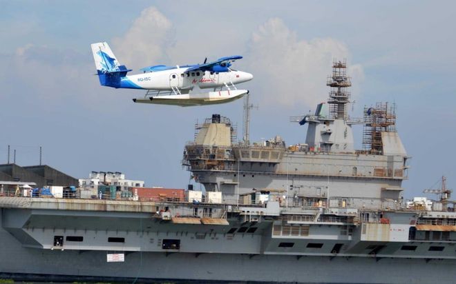 印度新航母维克兰特号，探索与期待，印度新航母维克兰特号，探索之旅与期待的目光