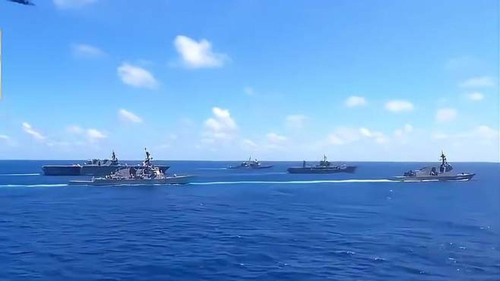 台湾新闻海峡军演视频,深度解析与观察,台湾海峡军演深度解析与观察,新闻视频揭秘军事动态