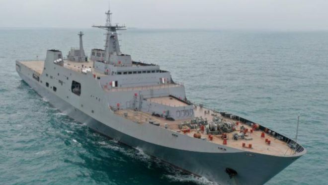 泉州舰真实照片，展现中国海军力量的生动写照，泉州舰实拍照片，中国海军力量的生动展现