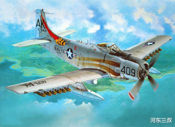 AD-2天袭者攻击机,空中力量的锐利之爪,AD-2天袭者攻击机,空中力量的锐利尖爪