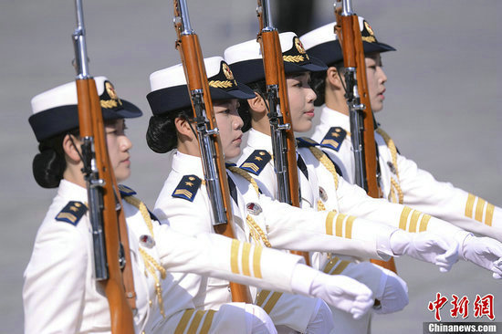 儿童三军仪仗队服装图片,展现荣耀与精神的象征,儿童三军仪仗队服装,荣耀与精神的象征图片展示