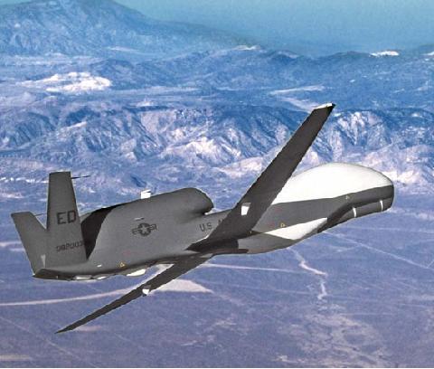 美国的全球鹰，从高空俯瞰世界的力量，高空霸主，美国全球鹰俯瞰世界的力量